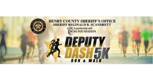 Henry County Sheriff’s Office Deputy Dash 5K Logo