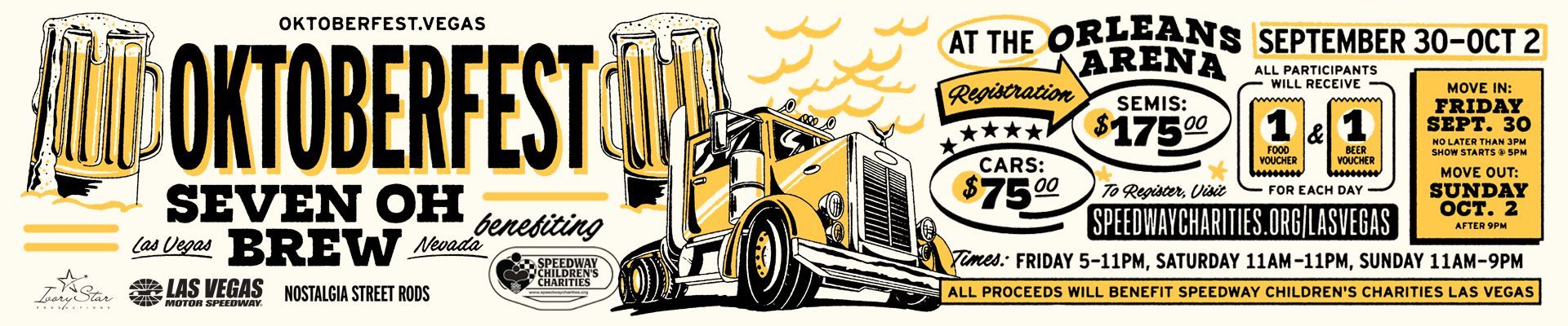 Oktoberfest Truck & Car Show Registration Header