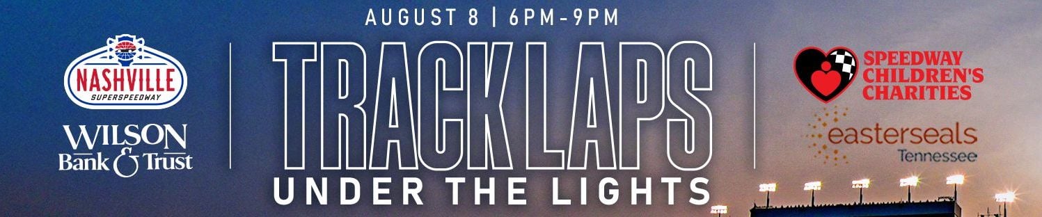 Wilson Bank & Trust Track Laps Under the Lights Registration Header