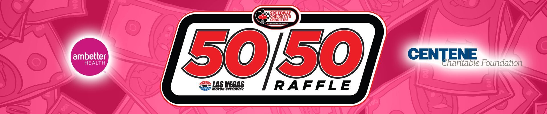 50/50 Raffle Header