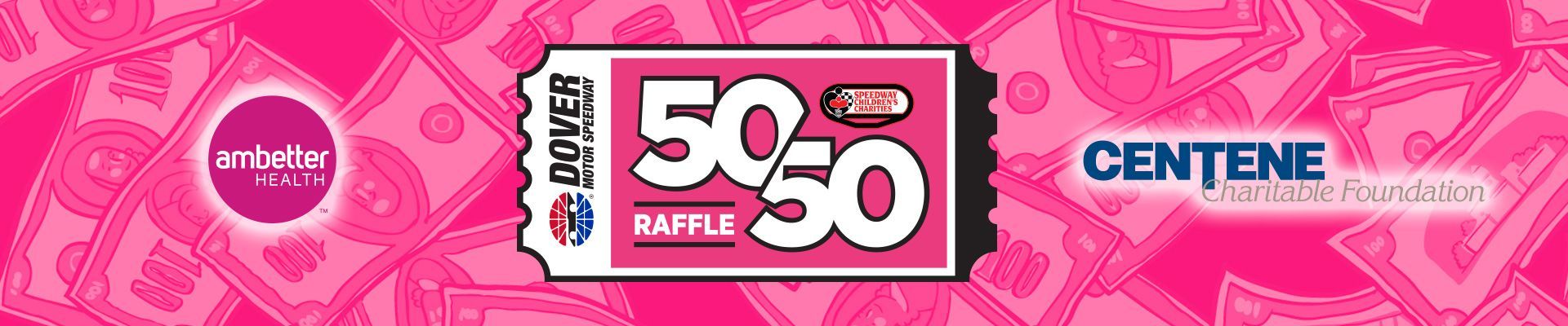 50/50 Rafffle Header