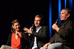Jamie Little, Clint Bowyer, and Jeff Hammond