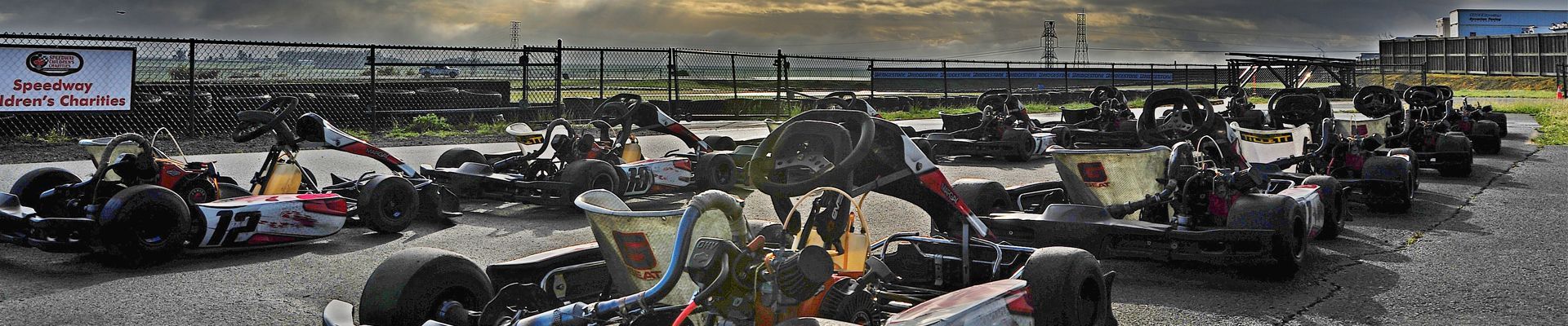 NHRA Tour de Charity Karting Tournament Header