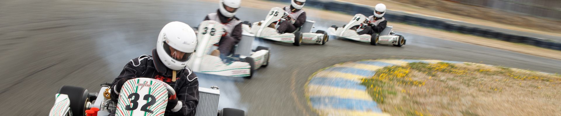 NASCAR Kick-Off Charity Karting Tournament Header