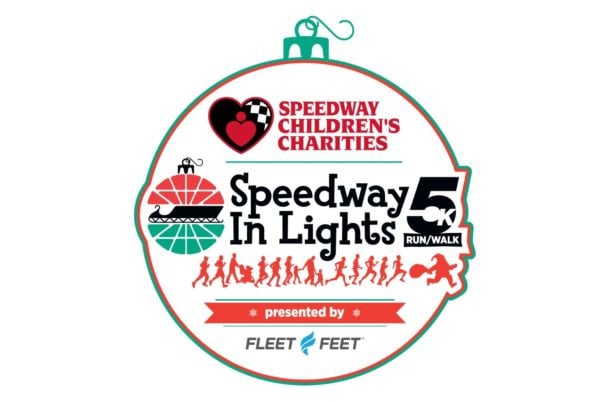 Mycroft Signs Speedway in Lights 5K Logo