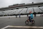 The Safe Kids 500 emphasizes bike safety and helmet use.  The event is put on with the help of Speedway Children's Charities and gives families the opportunity to bike around the track.