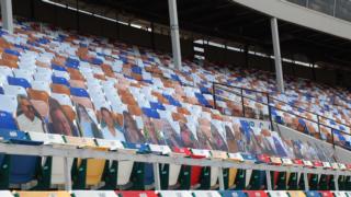 Coca-Cola 600 Fan Cutouts