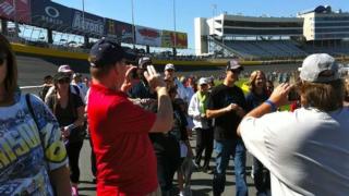 SCC Charlotte 2012 Track Walk