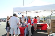 Fans checking out the SCC Merchandise Tent! 