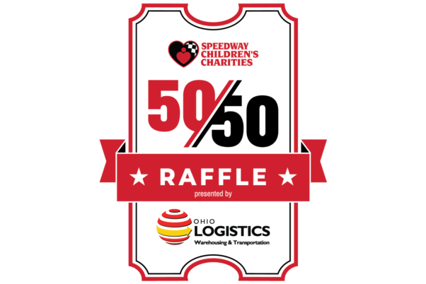 50/50 raffle presented by Ohio Logistics Logo