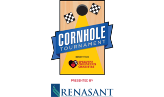2025 Quaker State 400 Cornhole Tournament Logo