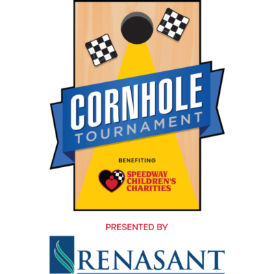 2025 Quaker State 400 Cornhole Tournament Logo