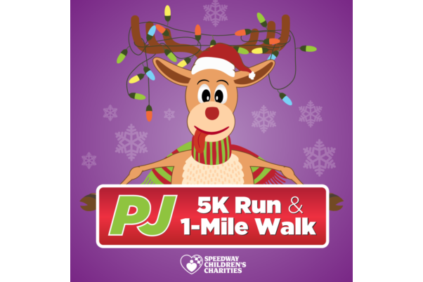 PJ 5K Run & 1-Mile Walk thru Glittering Lights Logo