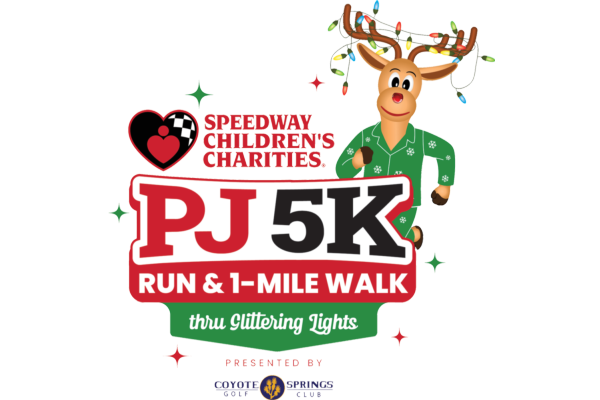 PJ 5K Run & 1-Mile Walk thru Glittering Lights <span class=presented>presented by Coyote Springs Golf Club</span> Logo
