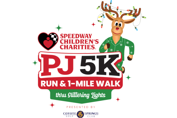 PJ 5K Run & 1-Mile Walk thru Glittering Lights <span class=presented>presented by Coyote Springs Golf Club</span> Logo