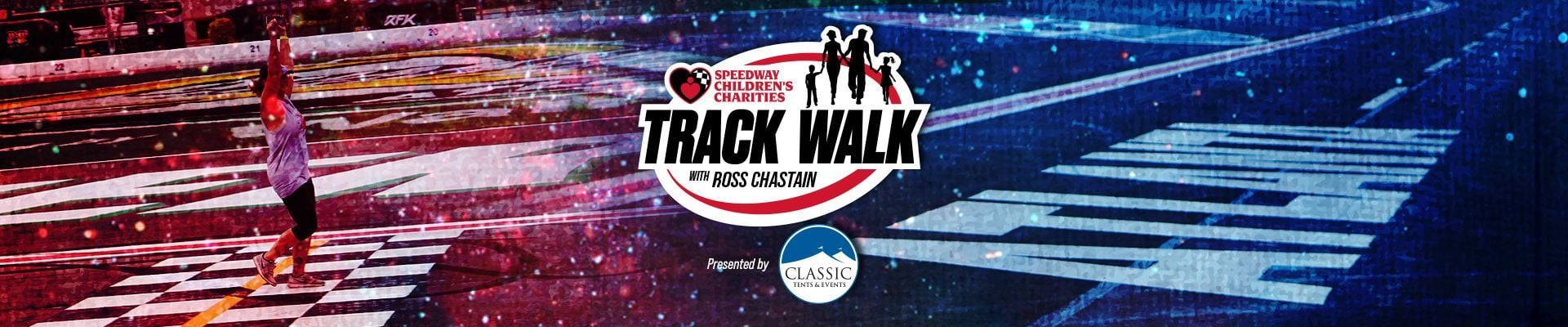 2025 Quaker State 400 Track Walk <span>presented by Classic Tents & Events</span> Registration Header
