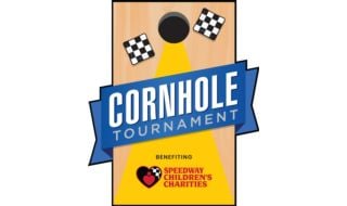 2025 Quaker State 400 Cornhole Tournament Logo