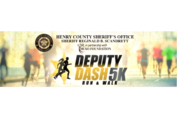 Henry County Sheriff’s Office Deputy Dash 5K Logo
