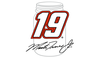 Martin Truex Jr. Burnout Celebration Jar Logo