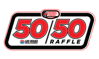 50/50 Raffle NASCAR Weekend Logo