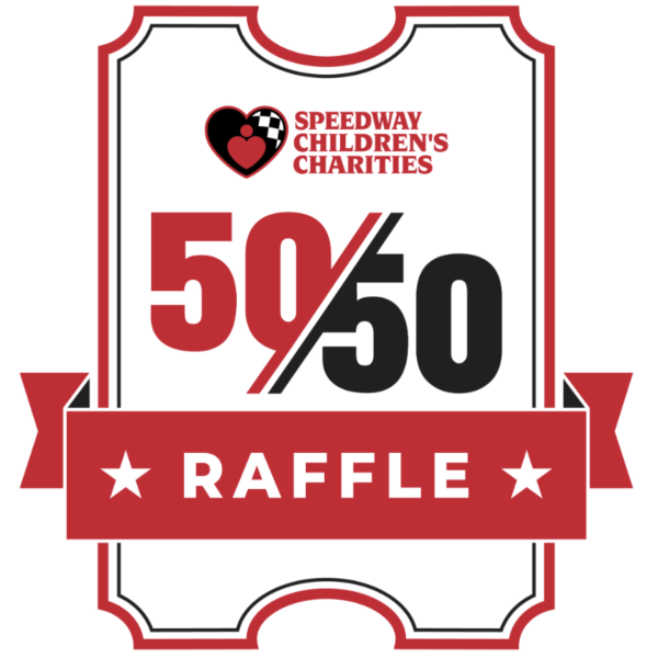 50/50 Raffle: NHRA – Coca-Cola 600  Logo