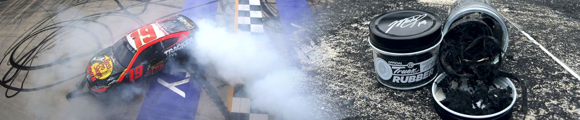 SCC Dover Martin Truex Jr. Burnout Celebration Jar Registration Header