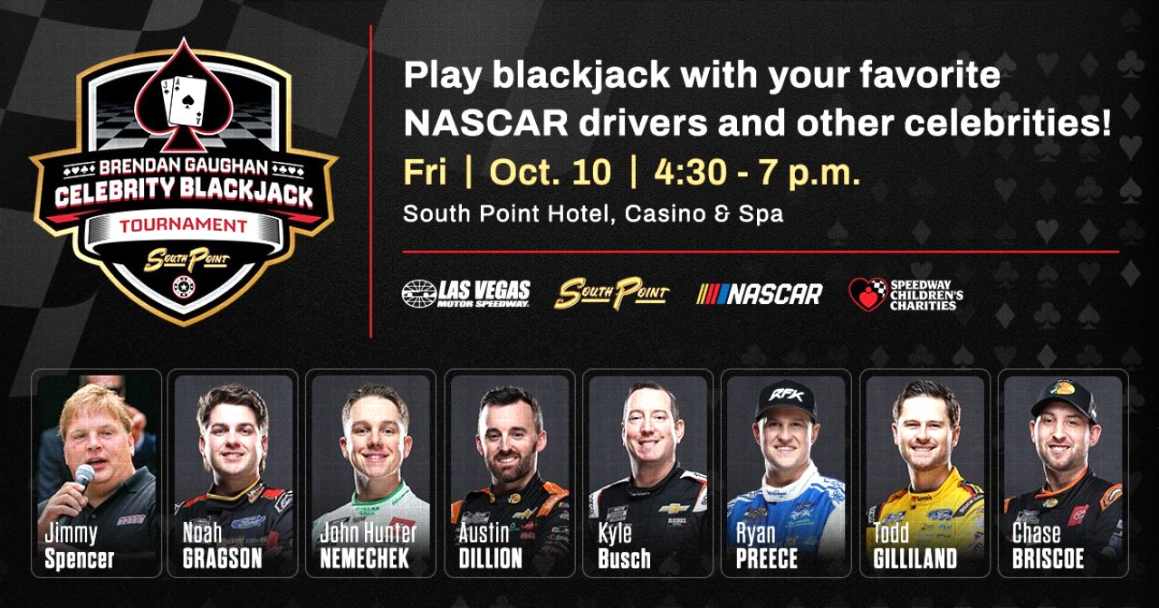 SCC Las Vegas Brendan Gaughan Celebrity Blackjack Tournament Star Players Header Image