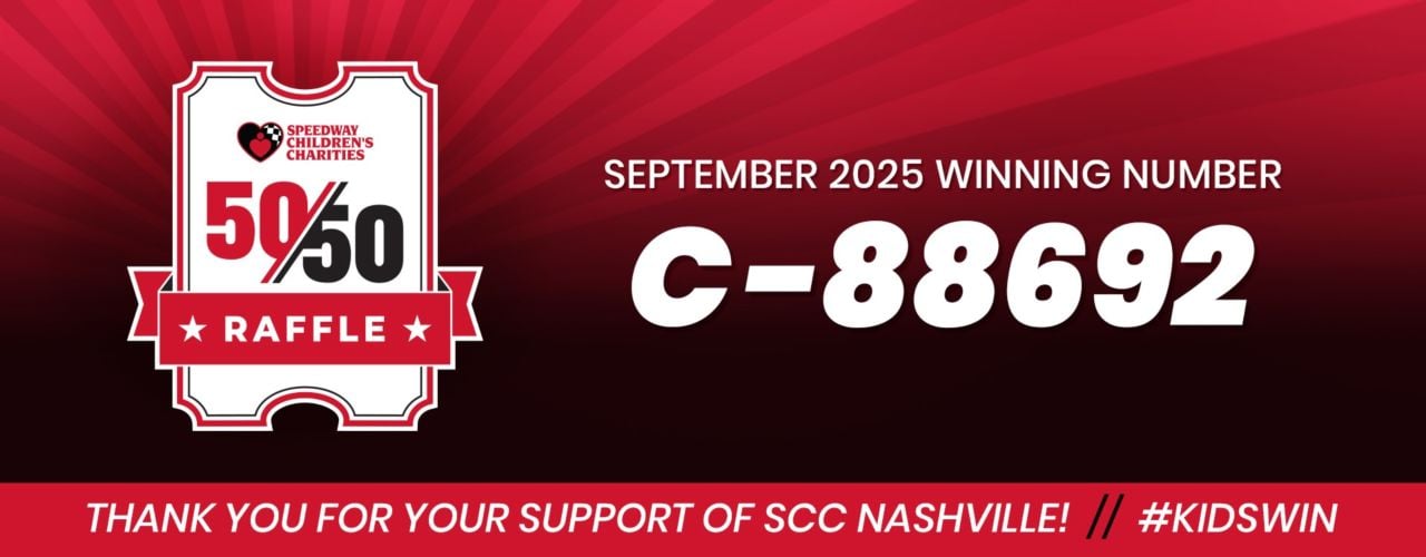 SCC Nashville 50/50 Raffle Header Image